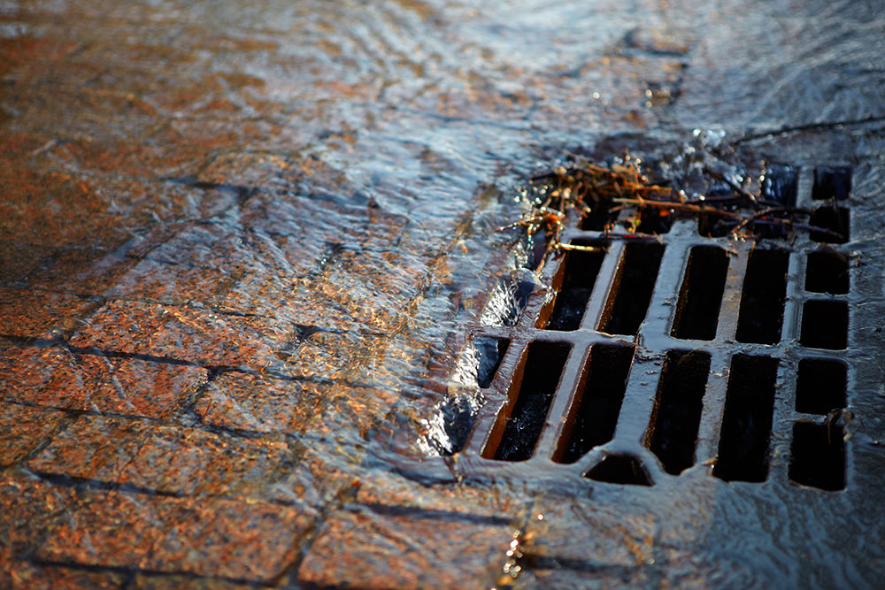 photo: stormwater drain, shutterstock.com