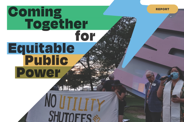Coming Together For Equitable Public Power