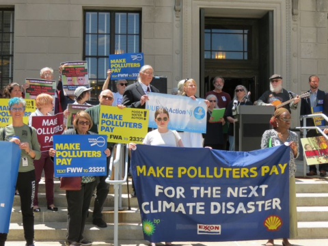 NJ Climate Superfund Rally