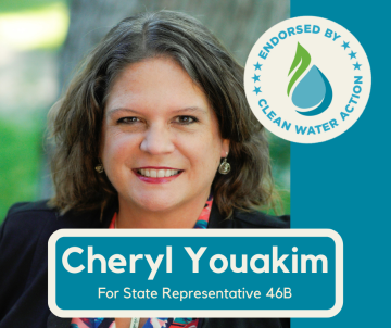 Cheryl Youakim - Endorsed by Clean Water Action
