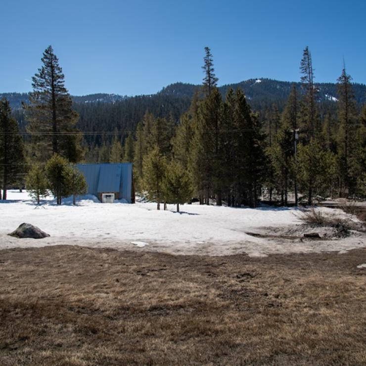 Low snowpack in California