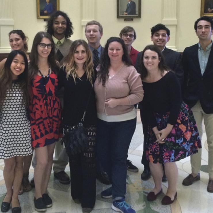 Clean Water Action lobbied legislators’ offices on Texas Water Day, March 22