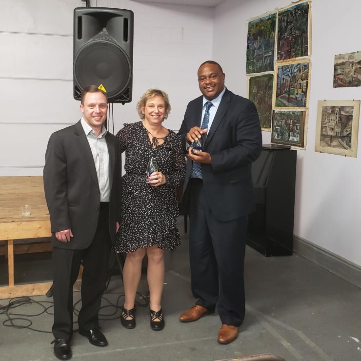 PA_Pitt Auction- Steve &amp; Awardees.jpg