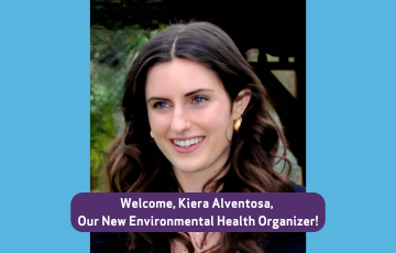 Image of Clean Water Action's new Environmental Justice Health Organizer Kiera Alventosa