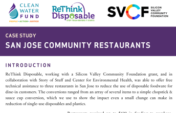 Case Study: San Jose Community Restaurants
