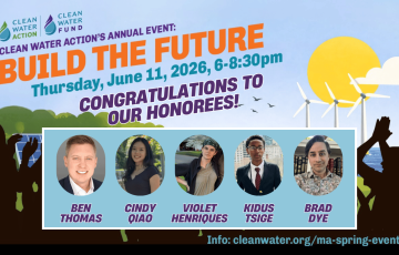 build the future clean water action graphic - awardees