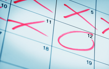 Calendar counting down to May 12th, 2021 - Deadline for Line 5 Shutdown