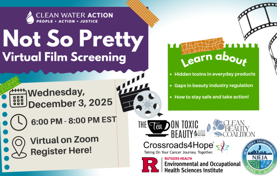 Clean Beauty Film Screening Graphic 