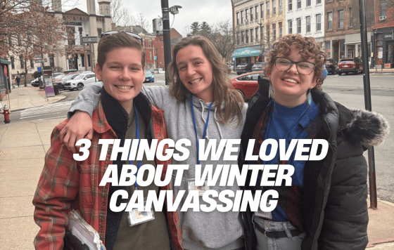 Canvassers from Clean Water Action