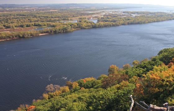 Mississippi River in Minnesota, photo: istock
